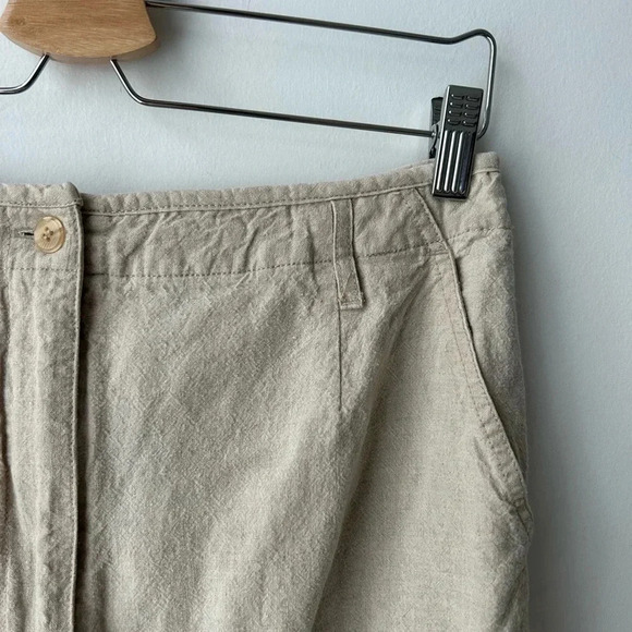 Vintage linen tencel maxi skirt - Picture 2 of 12